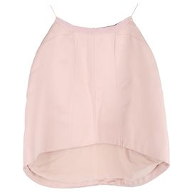 Saia Mini Longa Christian Dior em Viscose Rosa Rosa