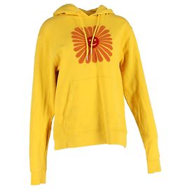 Sudadera bordada Sandro Paris en algodón amarillo Amarillo