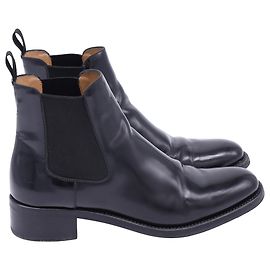 Bottines Chelsea Church's en cuir noir Noir
