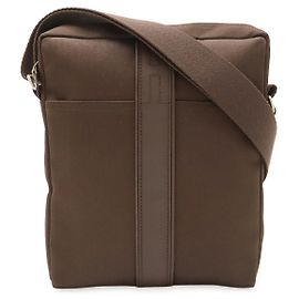 Borsa a Spalla Toilchevron Acapulco di Hermès Marrone
