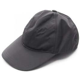 Boné de nylon Re Nylon da Prada Preto