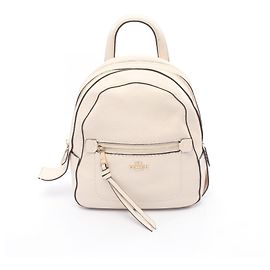 Coach Andie Leder-Rucksack Weiß