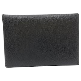 Hermès-Hermes Calvi Duo Chevre Coin Case-Black
