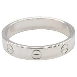 Cartier-Cartier Mini Love Ring Au750 Ring Size 16-Silvery,Metallic