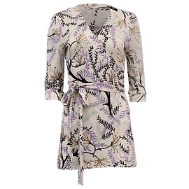 M Missoni Printed Jersey Wrap Dress in Multicolor Silk Multiple colors