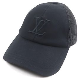 Louis Vuitton Baumwollmütze Schwarz