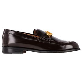 Mocassins Dior Granville en cuir marron Marron