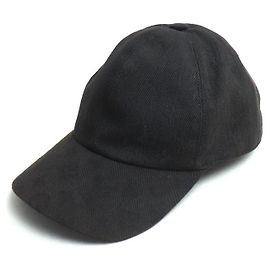 Gorra de algodón poliéster Monogram Louis Vuitton Negro
