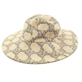 Max Mara Hat Nylon Hat Brown Beige