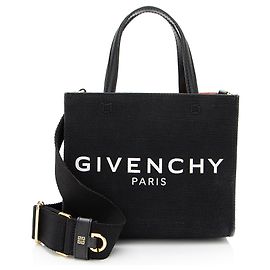 Givenchy Canvas Mini G Shopper Tote Black