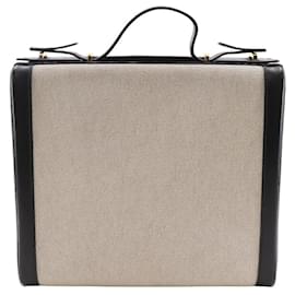 Hermès-Hermes Vanity Calf Handbag-Black