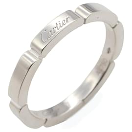 Cartier-Cartier Maillon Panthere Au750 Ring Size 15.5-Silvery,Metallic