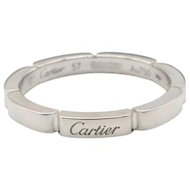 Cartier-Cartier Maillon Panthere Au750 Ring Size 15.5-Silvery,Metallic