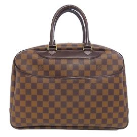 Louis Vuitton Deauville Special Order Tote Bag Brown Damier ebene
