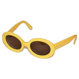 Les Copains LC 127 Sunglasses Yellow Plastic Yellow