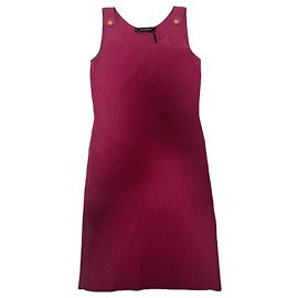 Versace Medusa Rosa Strick Mini Kleid Pink Golden Fuschia