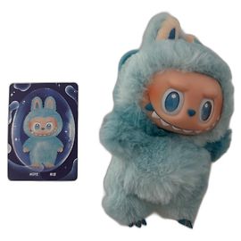 Autre Marque Labubu LES MONSTRES Espoir Grand dans la Série Énergie Bleu clair Turquoise