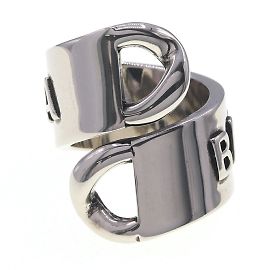 Balenciaga Gourmet Ring Silvery