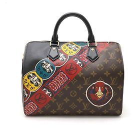 Louis Vuitton Monogram Epi Speedy 30 Handtasche Braun