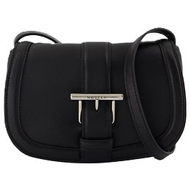 Mini borsa T-Bar - Alexander McQueen - Pelle - Nero Nero