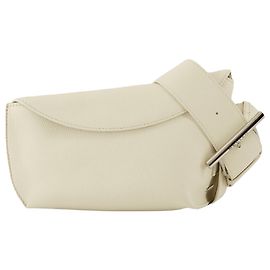 Borsa a tracolla - Alexander McQueen - Pelle - Crema Marrone Beige
