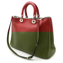 Dior-Dior Leather Diorissimo Tote Bag-Pink