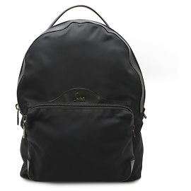 Christian Louboutin Nylon Leather Backpack Black