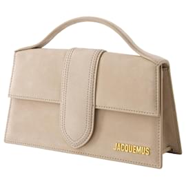 Jacquemus-Le Grand Bambino - Jacquemus - Leather - Beige-Brown,Beige