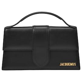 Jacquemus-Le Grand Bambino - Jacquemus - Leather - Black-Black