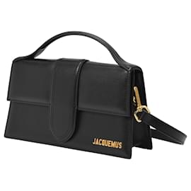 Jacquemus-Le Grand Bambino - Jacquemus - Leather - Black-Black