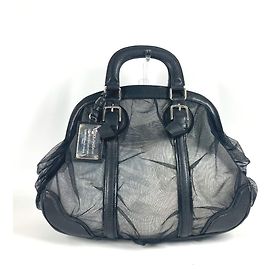 Dolce & Gabbana Black Leather Tote Bag Black