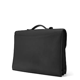 Hermès-Hermes Sac A Depeche 38 Handbag-Black