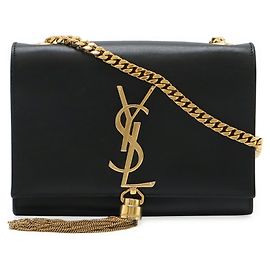 Sac à bandoulière Kate Monogram de Yves Saint Laurent Noir