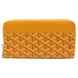 Cartera Larga Goyard Matignon GM Amarillo