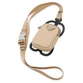 Custodia per smartphone Prada con tracolla Beige