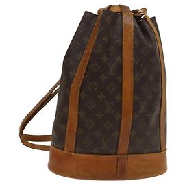 LOUIS VUITTON Bolsa de Hombro Monogram Randonnee PM M42243 LV Auth 131620 Monograma