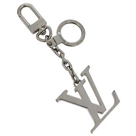 LOUIS VUITTON Porte Cre Printed initials LV Charm metal M65071 LV Auth 133011 Silvery