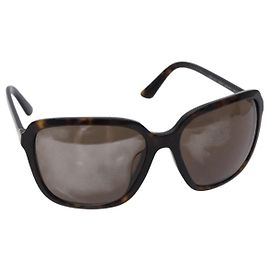 Occhiali da sole PRADA in plastica marrone Auth BA4173 Marrone