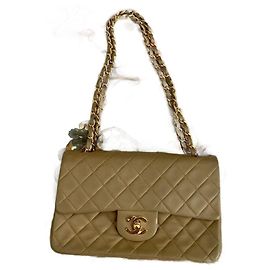Sac Chanel Timeless Beige Small Beige