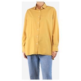 Nili Lotan Camicia di cotone gialla - taglia M Giallo