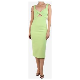 Autre Marque Celery Perception midi dress - size UK 10 Green