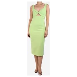 Autre Marque Celery Perception Midi-Kleid - Größe UK 10 Grün