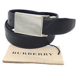 Burberry Ledergürtel Schwarz