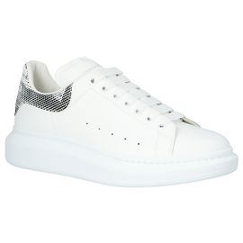 Tênis Oversized Alexander McQueen 'Branco Preto Pixels' Branco