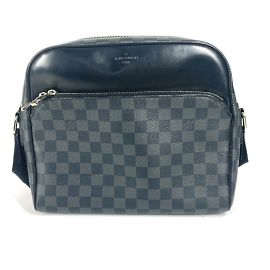 Bolsa transversal Dayton PM Damier Graphite Louis Vuitton Preto