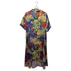 Robe Bulkhead Henrik Vibskov Multi Oiseaux Fleurs Multicolore