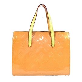 Sac à main Catalina BB en Monogram Vernis de Louis Vuitton Rose Beige