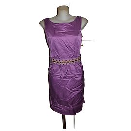 Roberto Cavalli vestido Morado oscuro