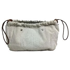 Hermès Fourbee 25 Multi Purpose Bag/Pouch Beige