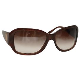 Salvatore Ferragamo Sonnenbrille aus braunem Kunststoff Auth bs28172 Braun
